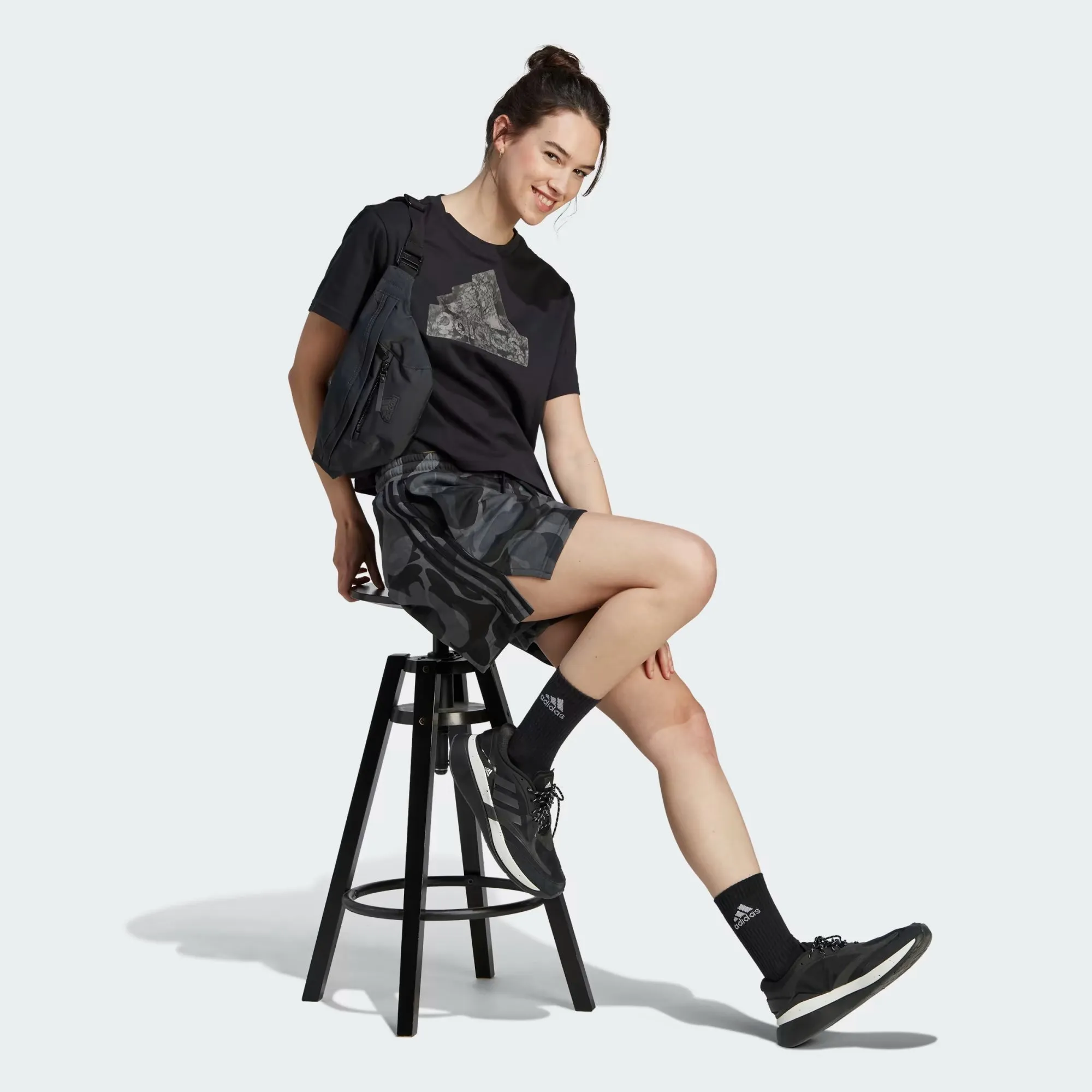 Adidas Future Icons Graphic Crop Tee - Women