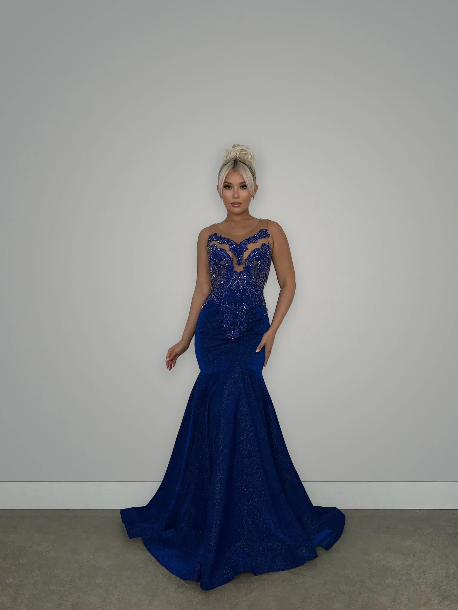Ana Royal Blue Gown