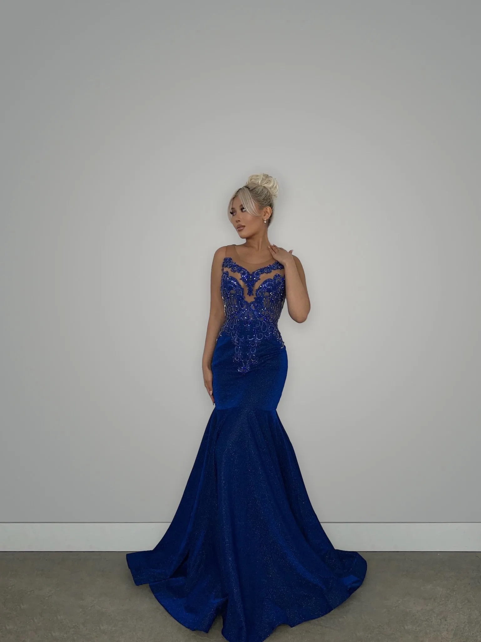Ana Royal Blue Gown