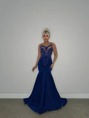 Ana Royal Blue Gown