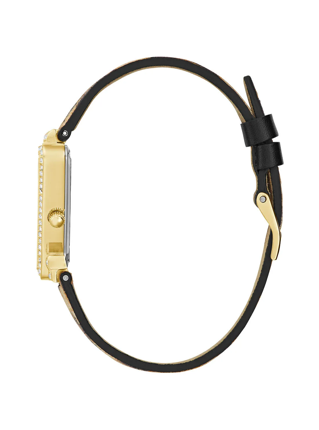 Animal Gold Fame Leather Watch Guess