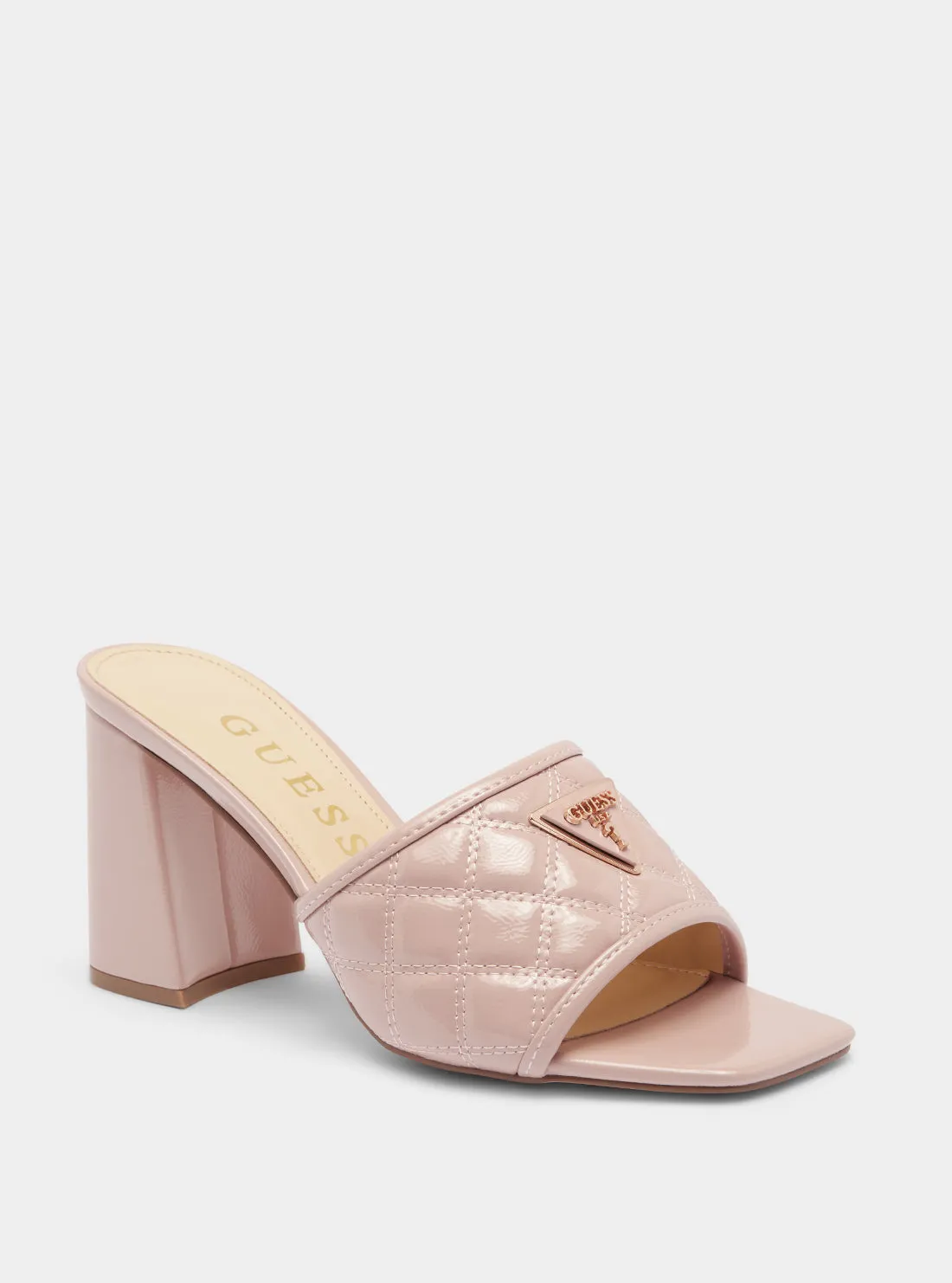 Beige Gelina Block Heels Guess