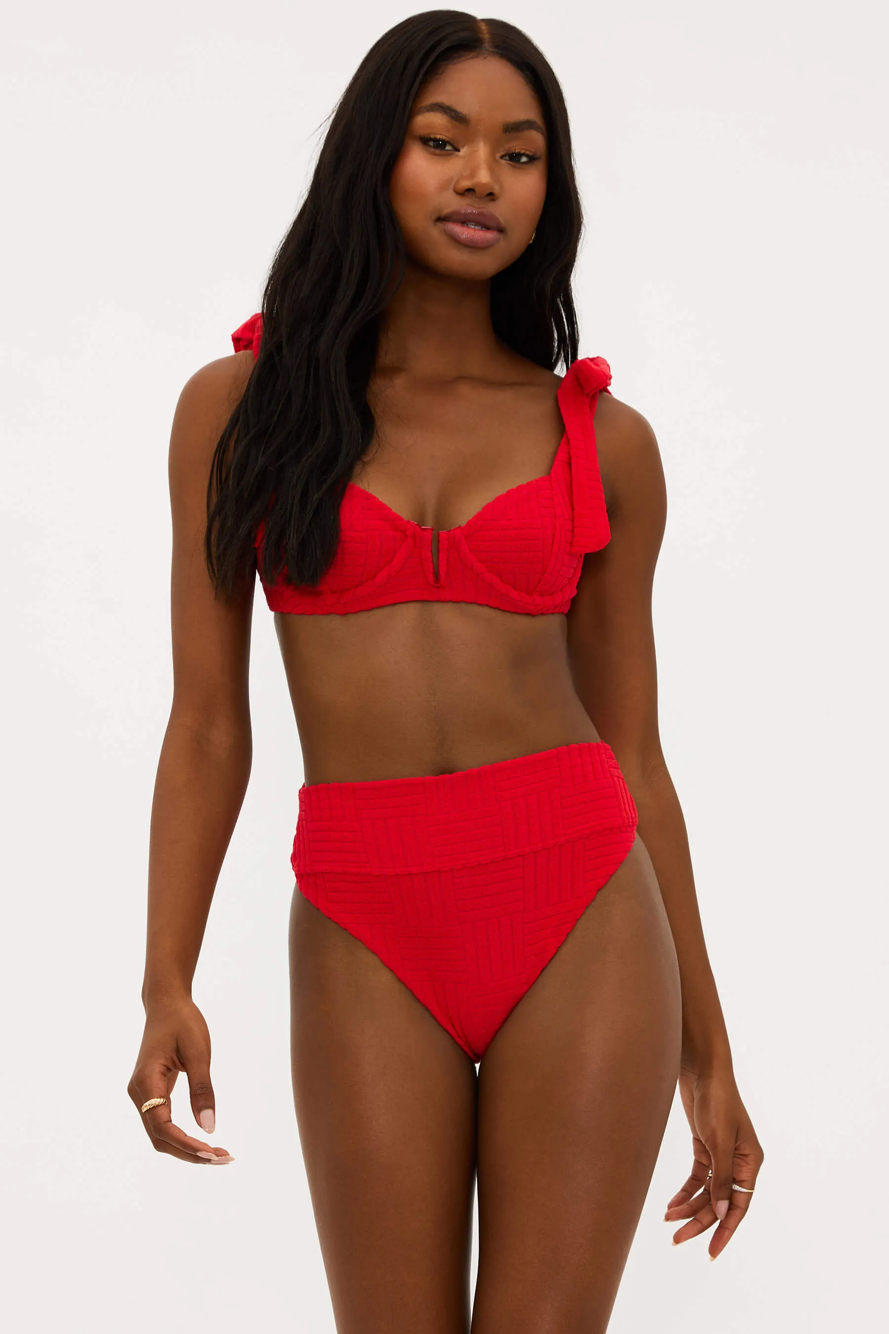 Blair Top Cherry Terry Beach Riot