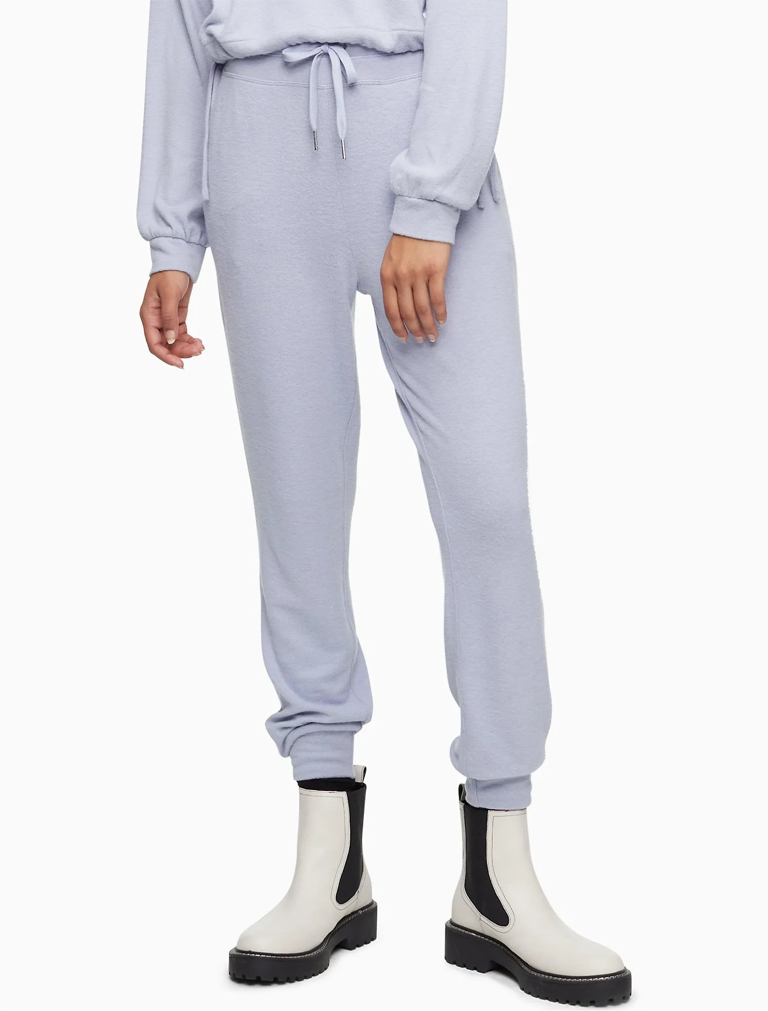 Calvin Klein Drawstring Logo Badge Joggers - Women