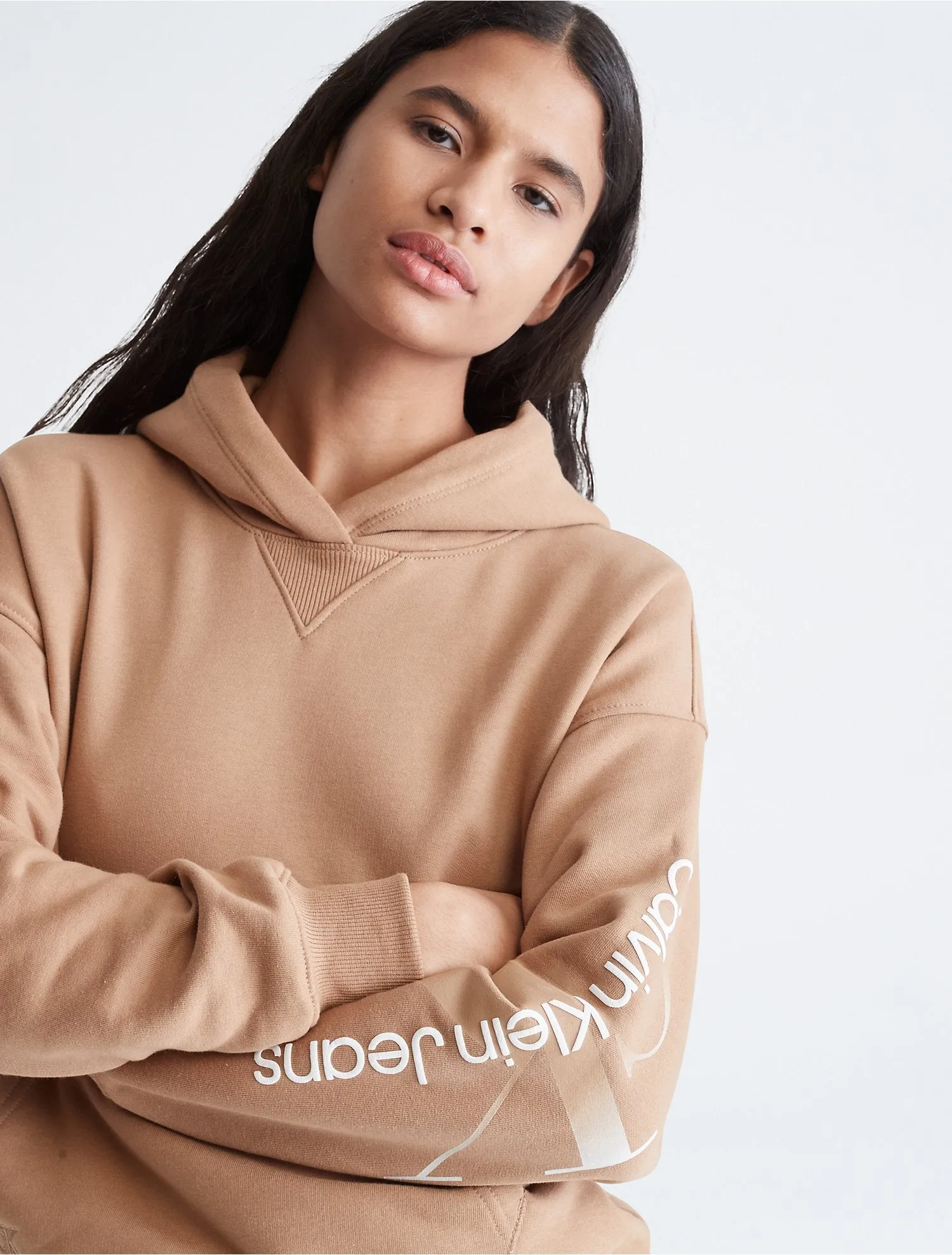 Calvin Klein Gradient Logo Hoodie - Women