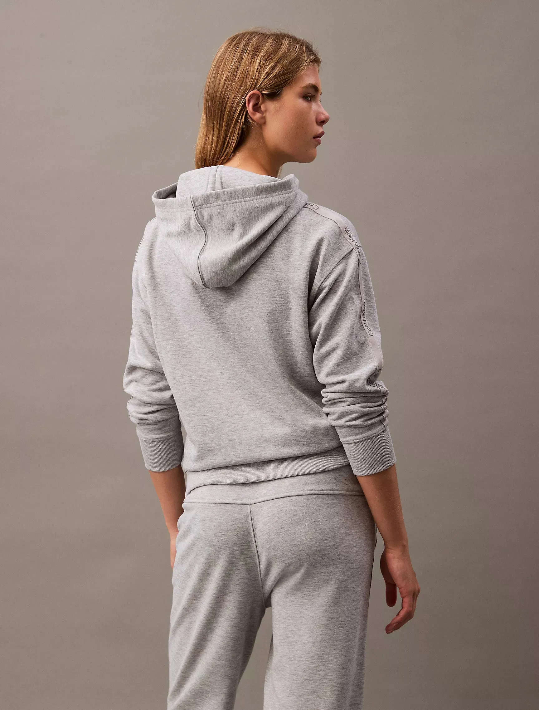 Calvin Klein Logo Tape Hoodie - Women