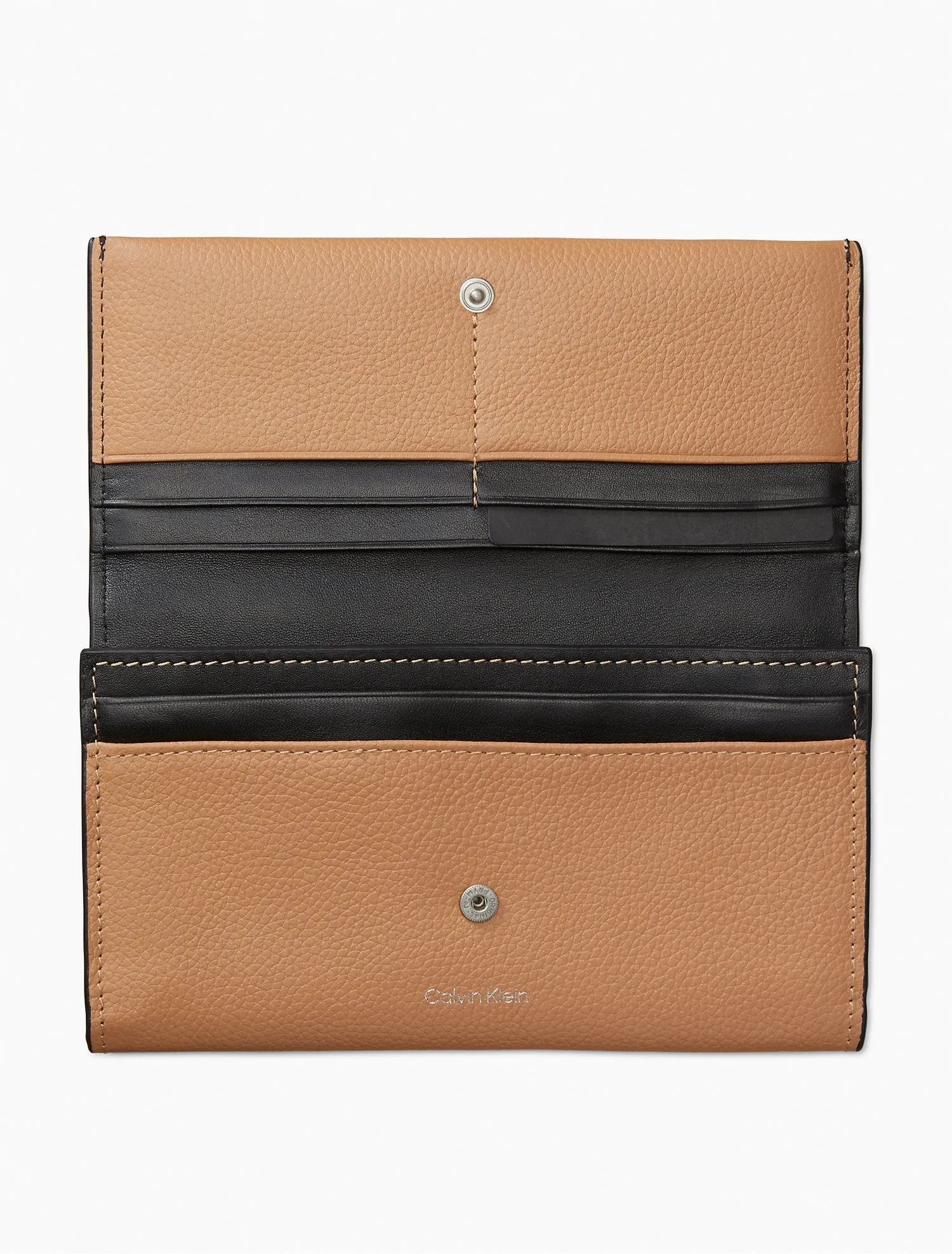 Calvin Klein Micro Pebble Continental Wallet - Women