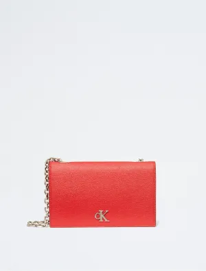 Calvin Klein Minimal Monogram Chain Strap Wallet - Women