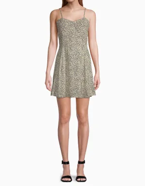 Calvin Klein Printed Mini Skater Dress - Women