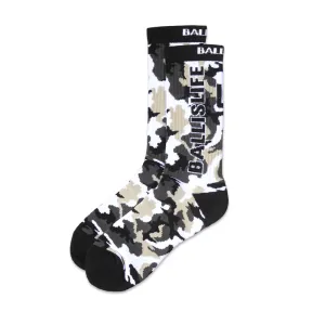 Camo Socks in Black Ballislife