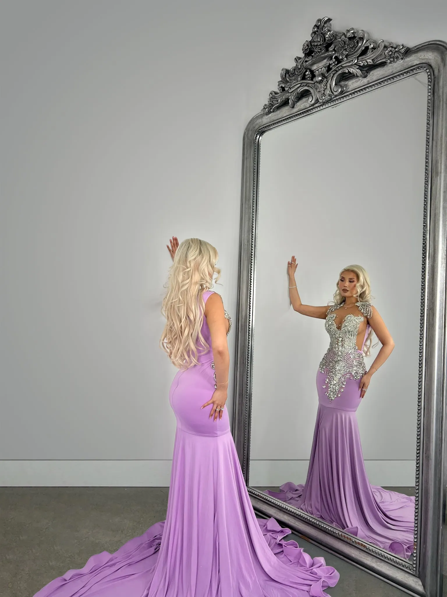 Dayan Gown Lavender