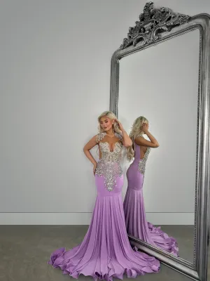 Dayan Gown Lavender