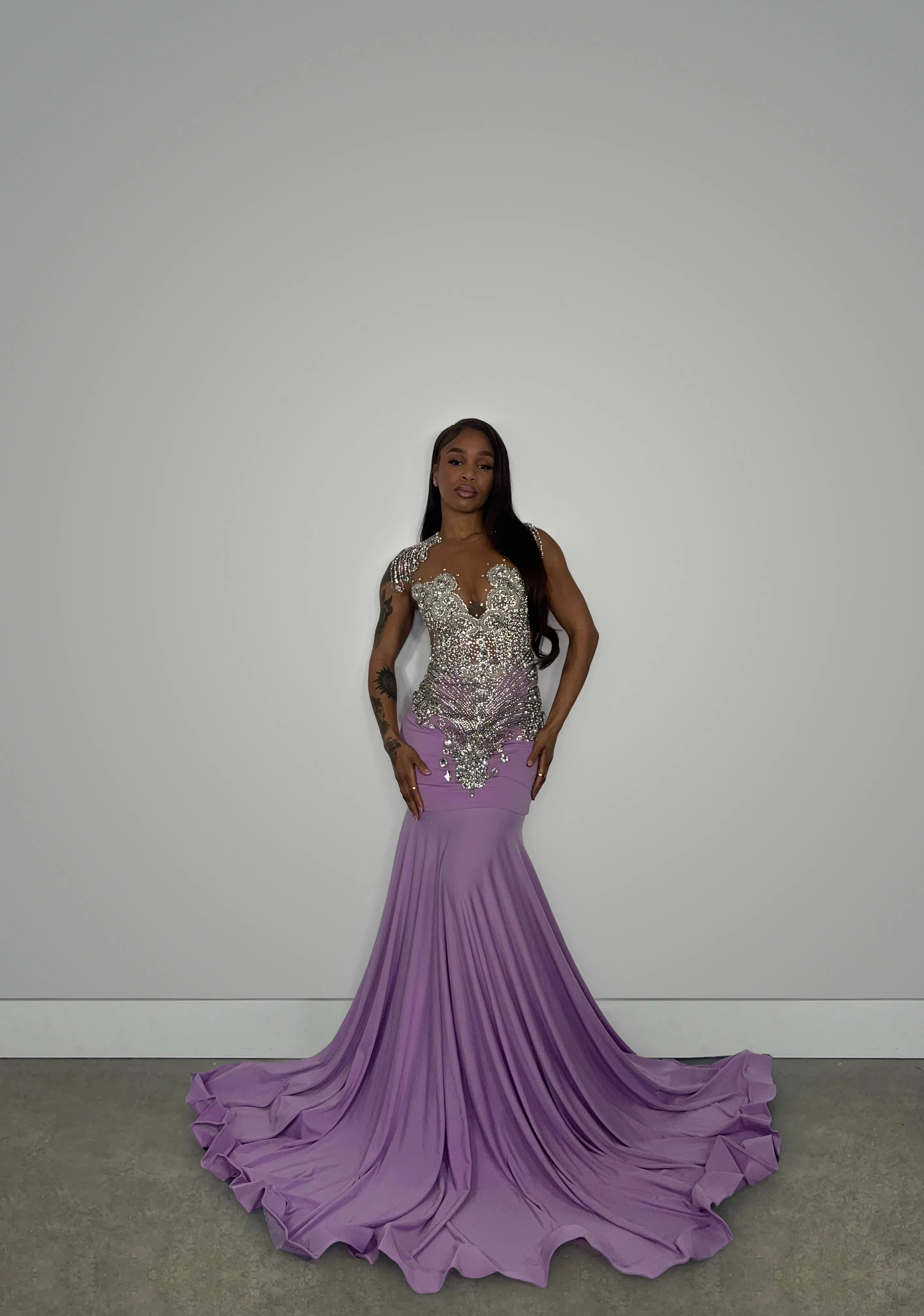 Dayan Gown Lavender