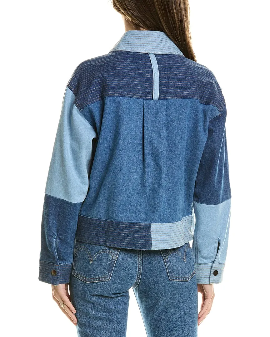 Electric Rose Decklyn Patchwork Jacket