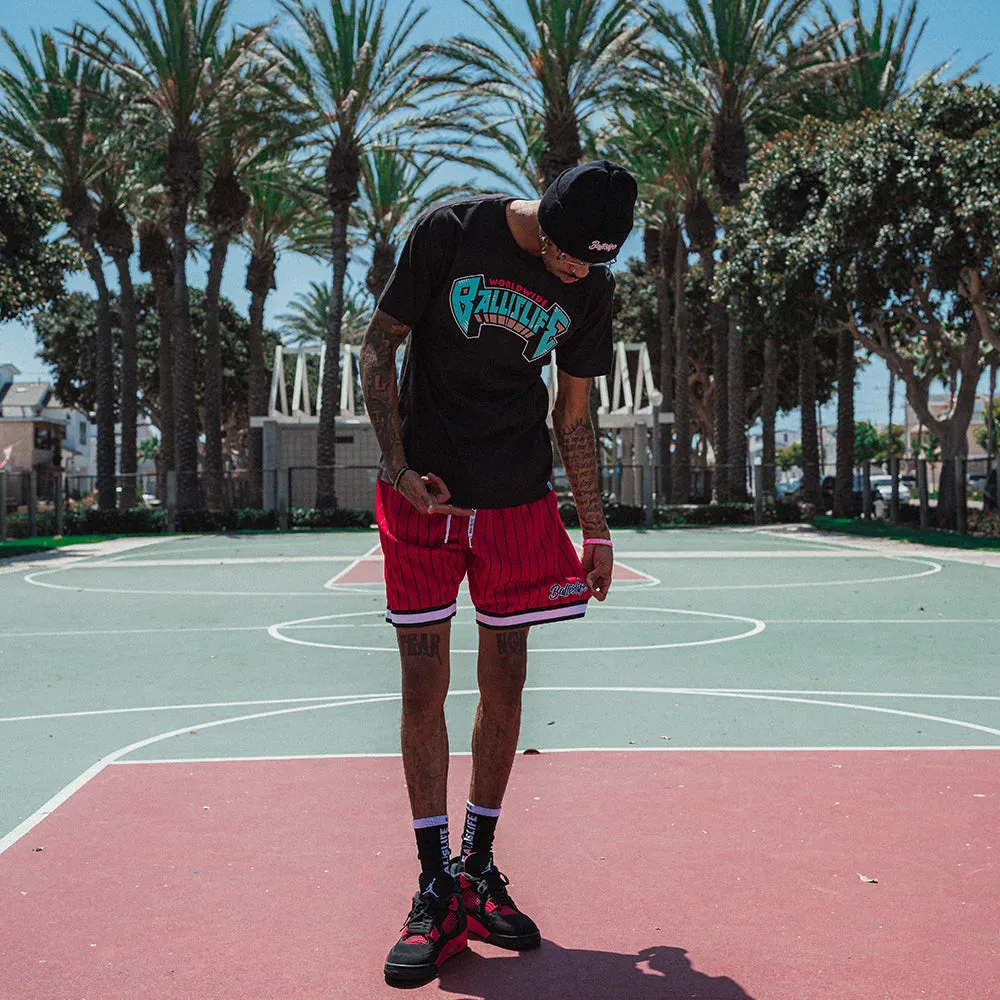Elite Socks in Black/White Ballislife