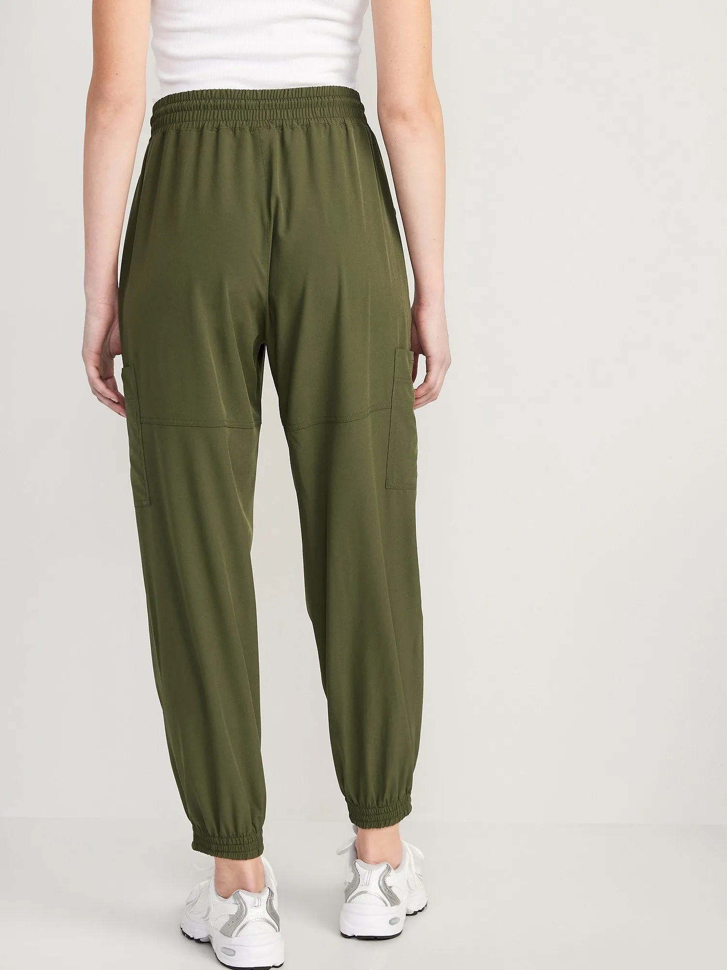 Extra High-Waisted StretchTech PerFormance Cargo Jogger Pants For Women