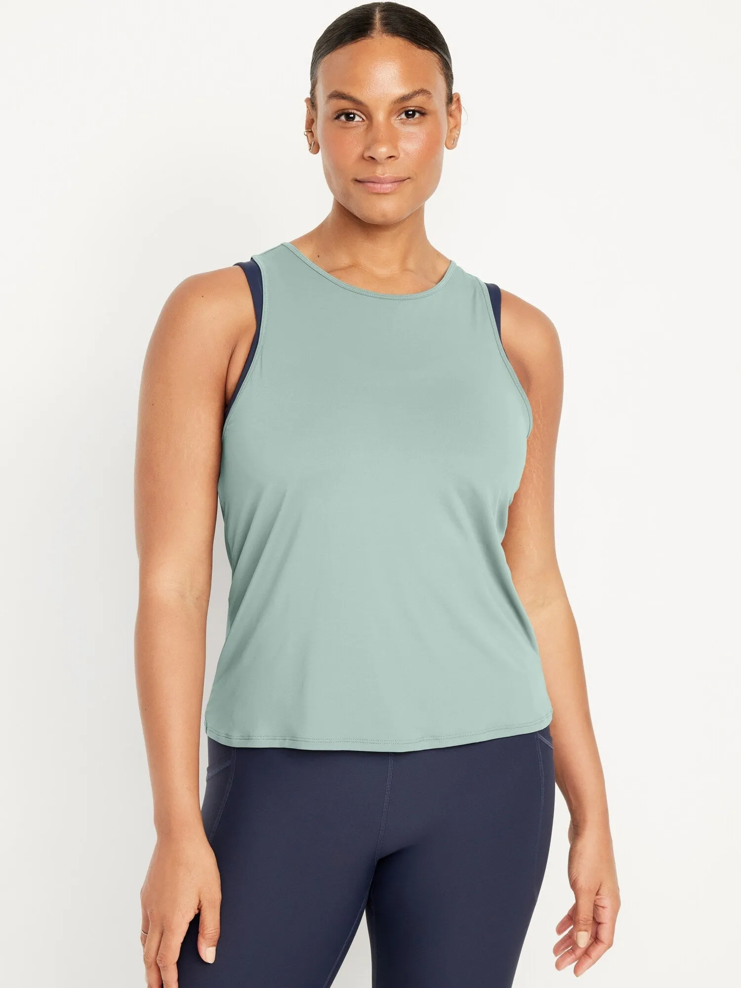 FlowForm Cutout-Back Tank Top for Women