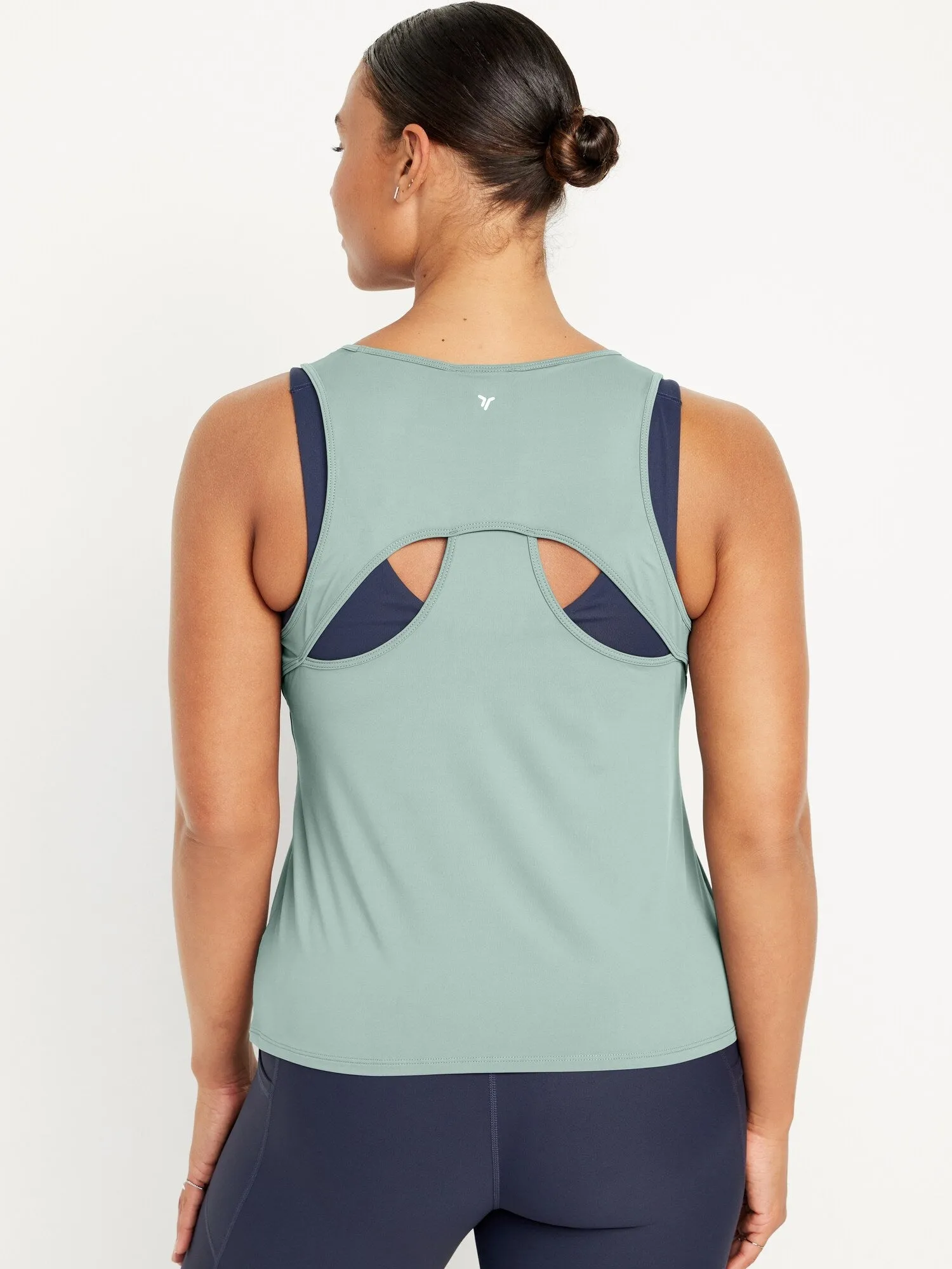 FlowForm Cutout-Back Tank Top for Women