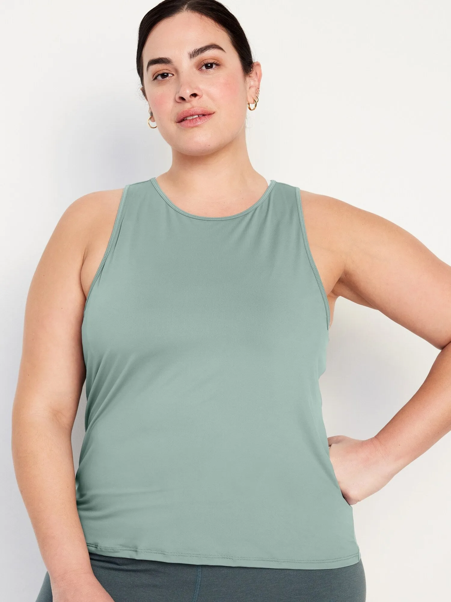 FlowForm Cutout-Back Tank Top for Women