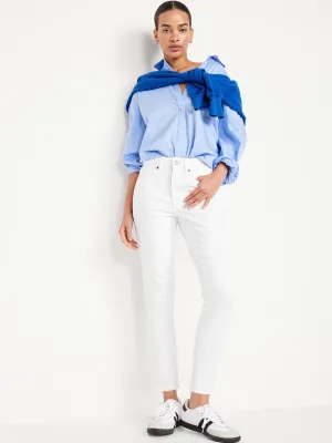 High-Waisted OG Straight Ankle Jeans for Women