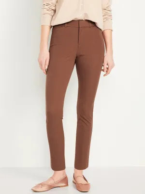 High-Waisted Pixie Skinny Ankle Pants for Women