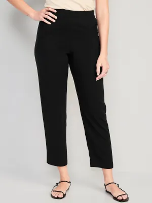 High-Waisted Soft Taper Pants for Women