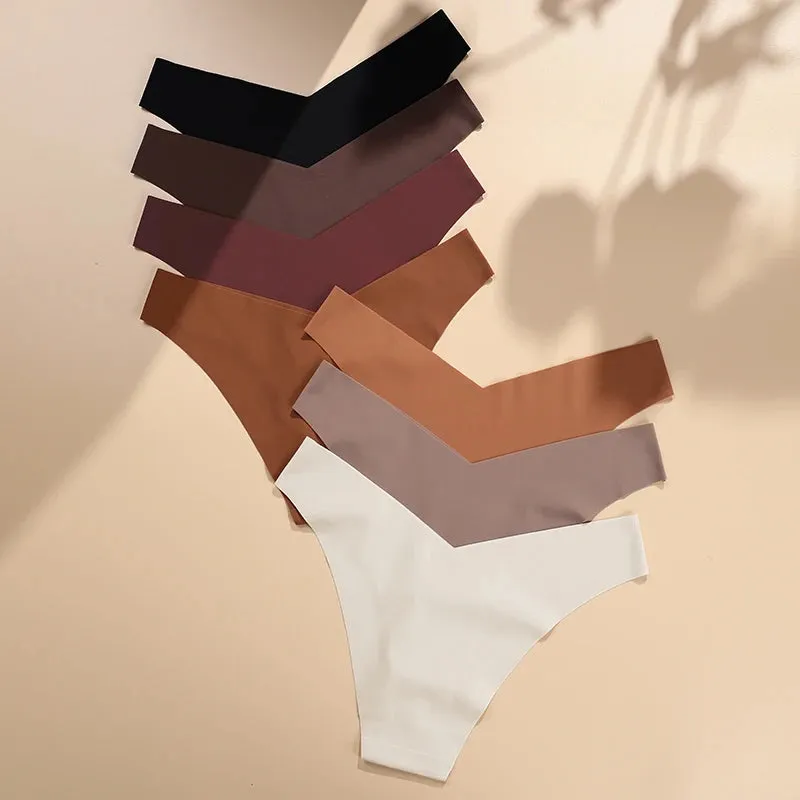 Hot Sale Women's Seamless Panty Underwear Mid Waist Anna Kay Co