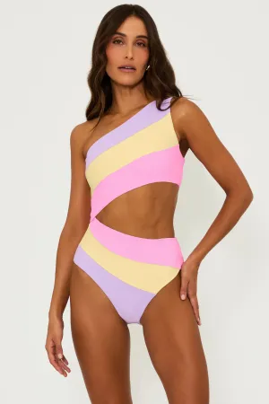 Joyce One Piece Sublime Spring Colorblock Beach Riot