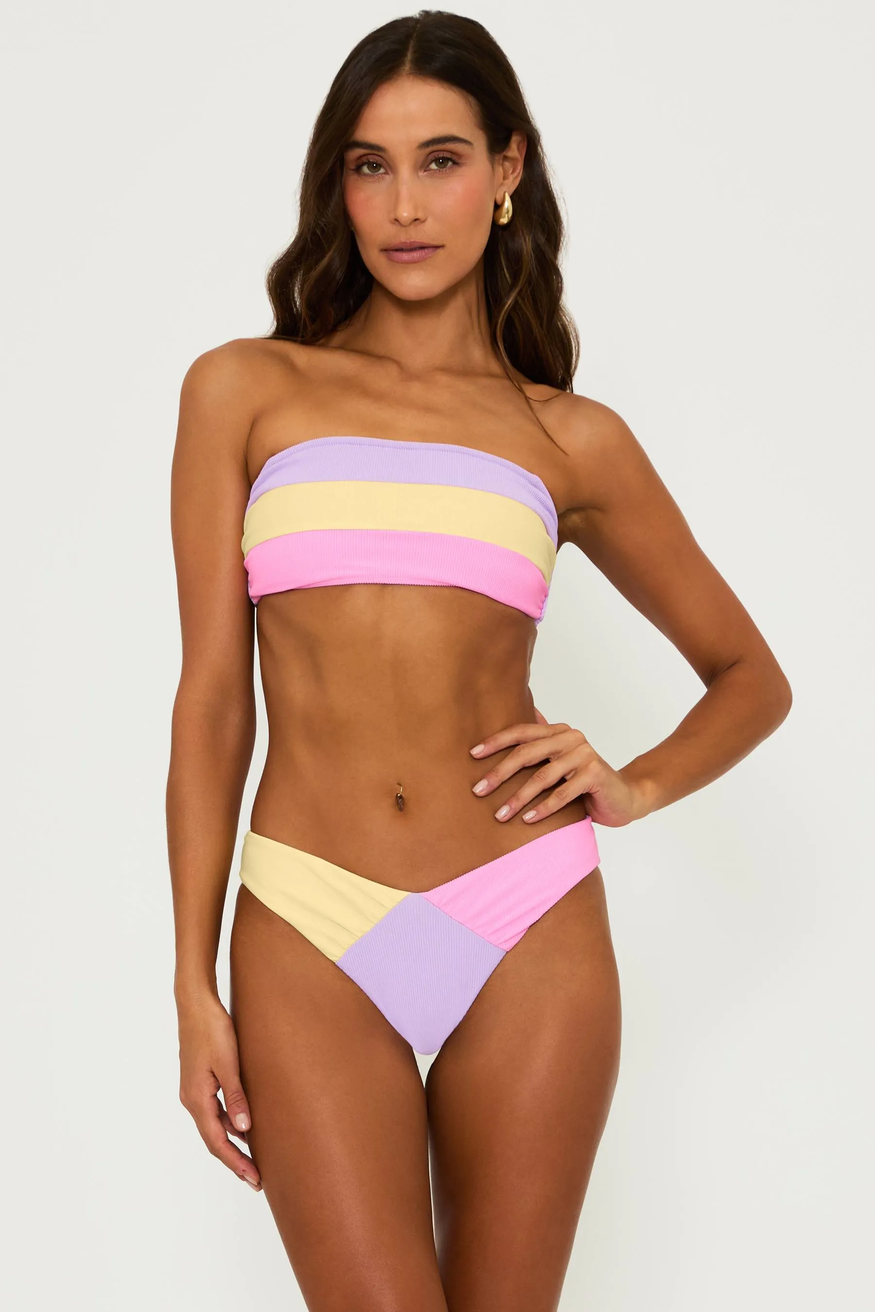 Kay Top Sublime Spring Colorblock Beach Riot