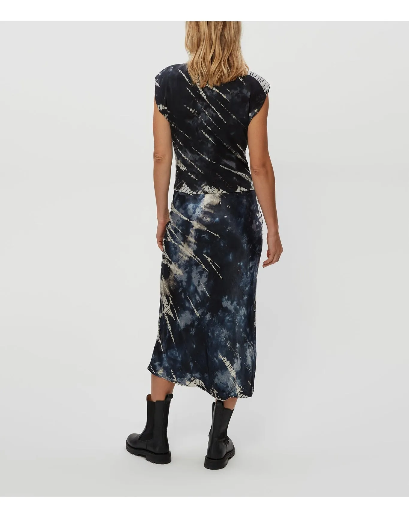 Leila Double Dye Skirt | Midnight Combo MICHAEL STARS