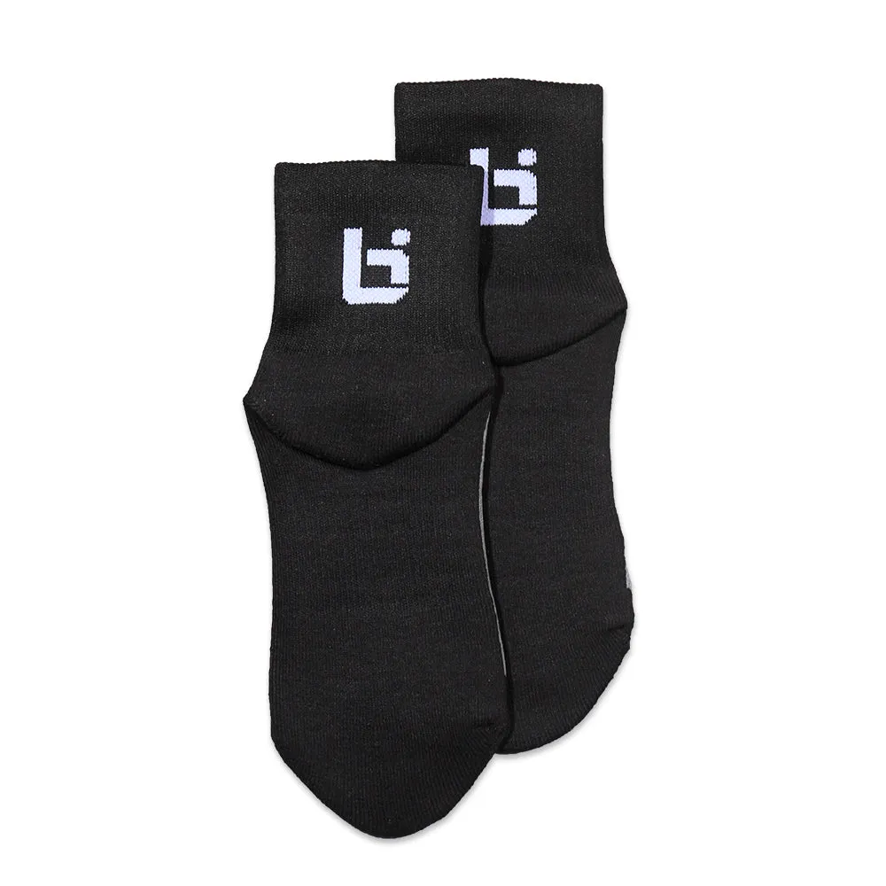 Low Cut EV2 Socks in Black Ballislife