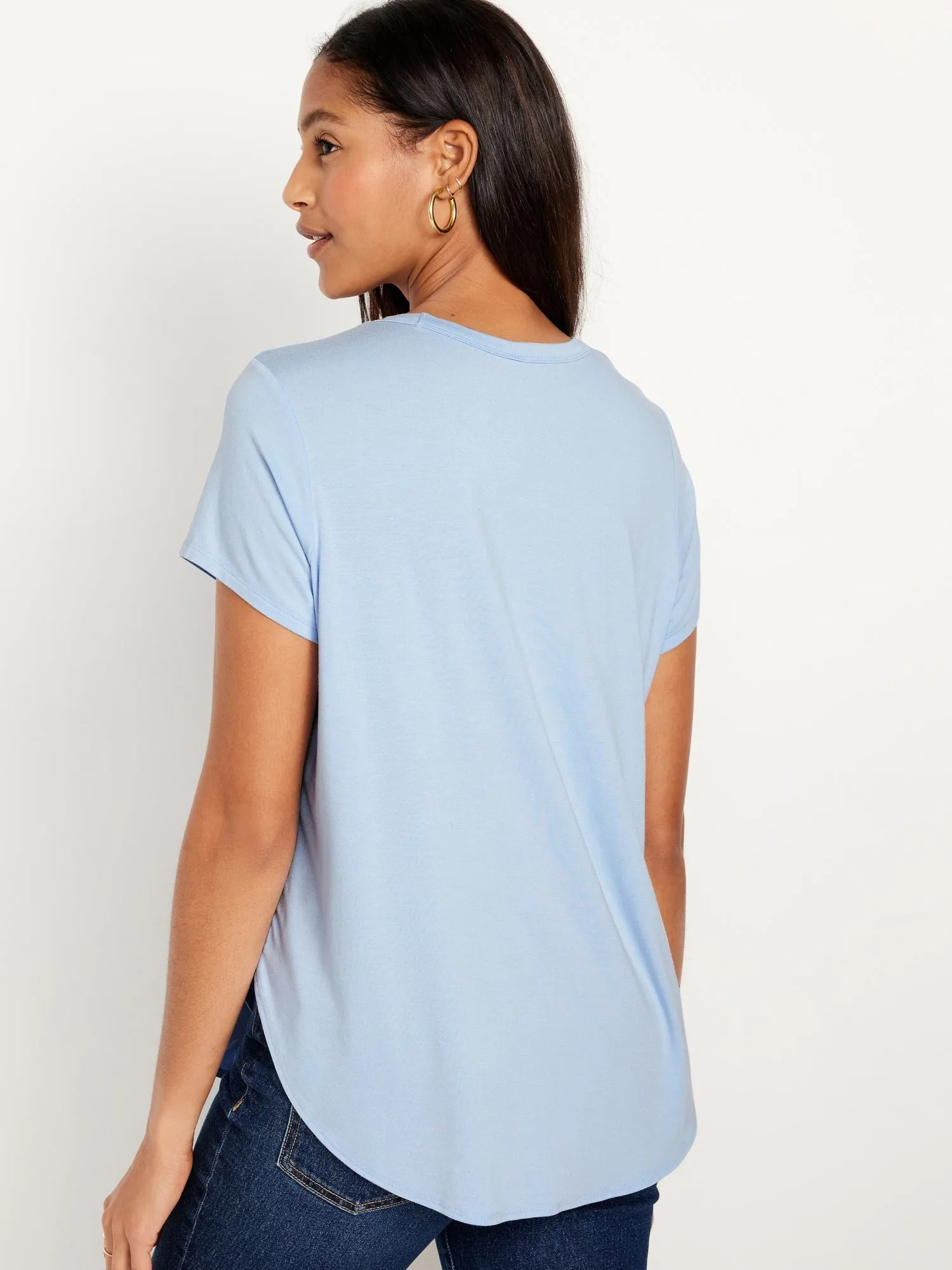 Luxe Tunic T-Shirt for Women