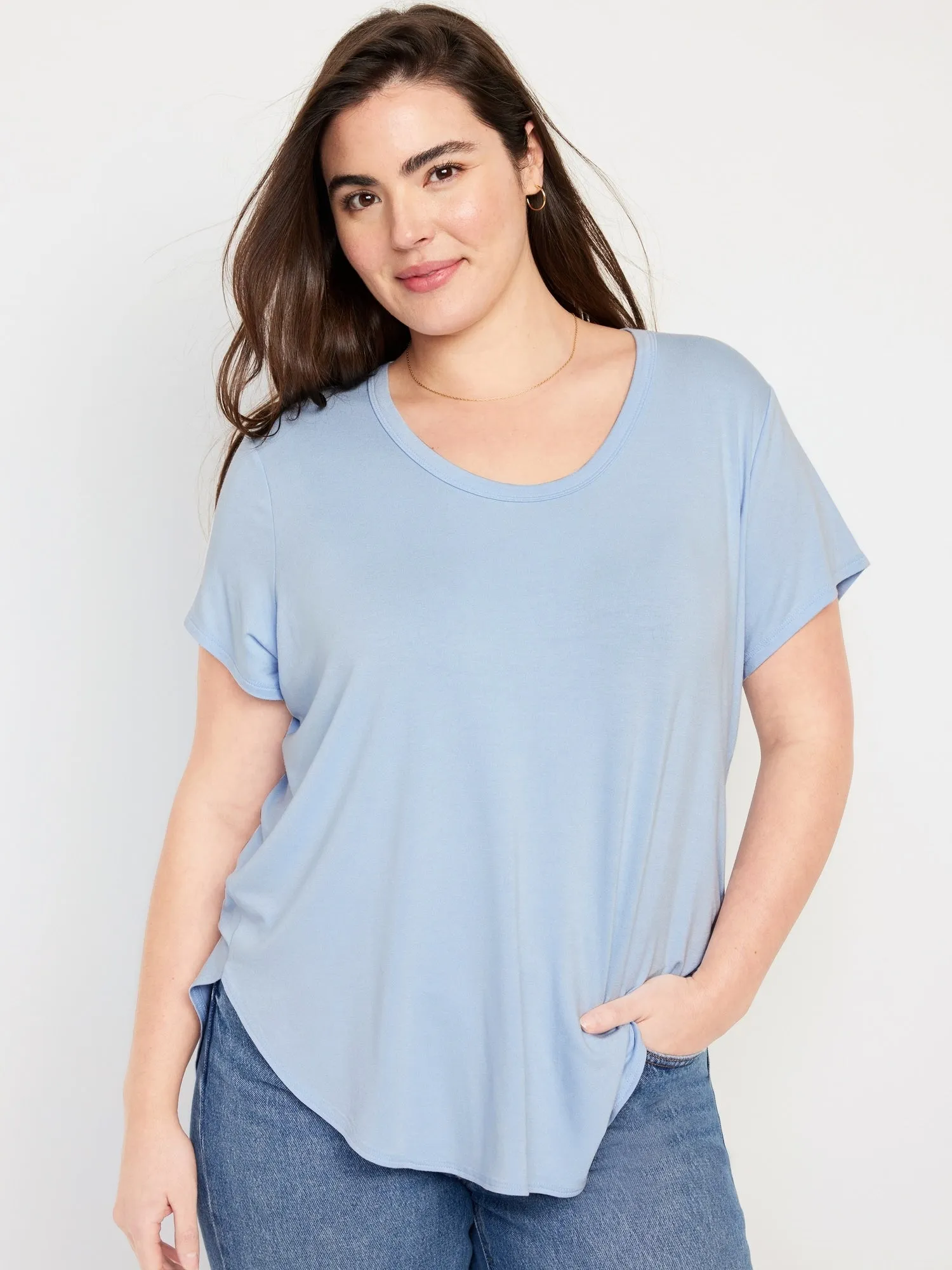 Luxe Tunic T-Shirt for Women