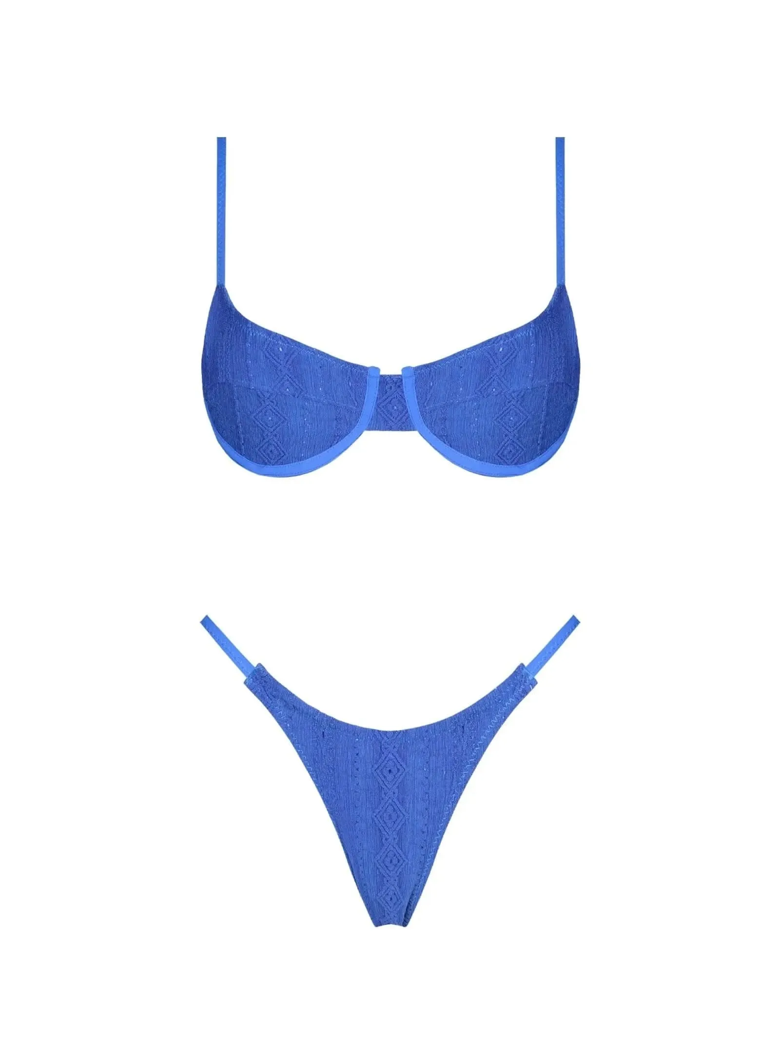 lyanna top royal blue