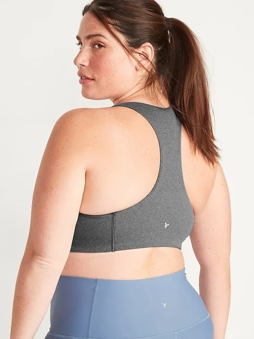 Medium Support PowerSoft Racerback Sports Bra for Women XS-XXL