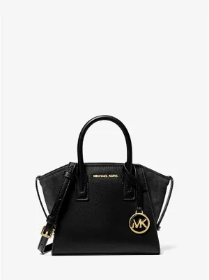 Michael Kors Avril Extra-Small Leather and Suede Satchel - Women