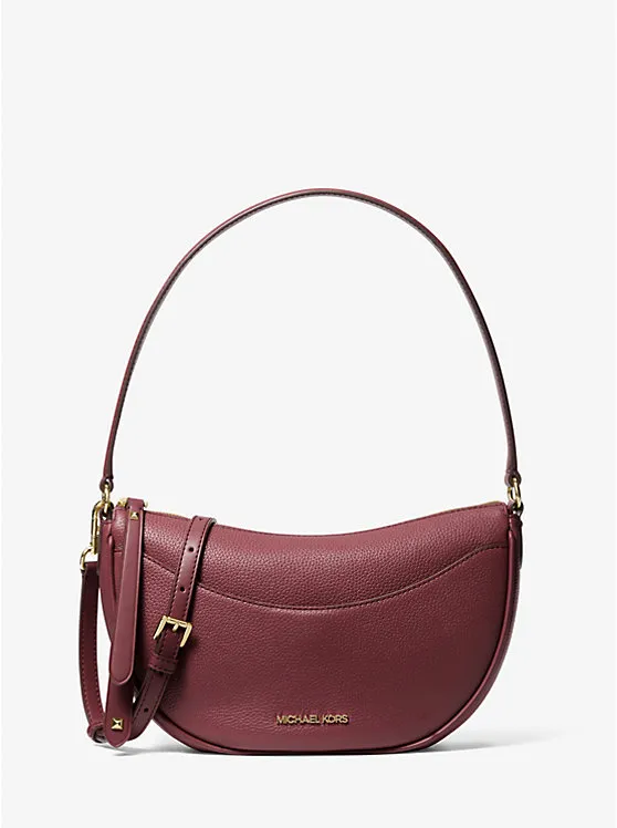 Michael Kors Dover Medium Pebbled Leather Crossbody Bag - Women