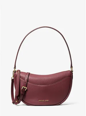 Michael Kors Dover Medium Pebbled Leather Crossbody Bag - Women