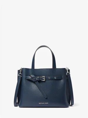 Michael Kors Emilia Small Pebbled Leather Satchel - Women