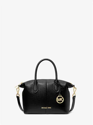 Michael Kors Hyde Small Pebbled Leather Satchel - Women