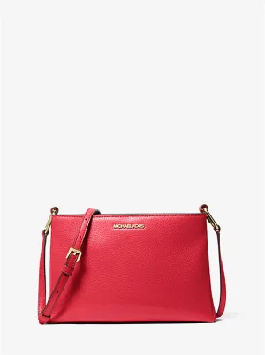Michael Kors Trisha Medium Pebbled Leather Crossbody Bag - Women