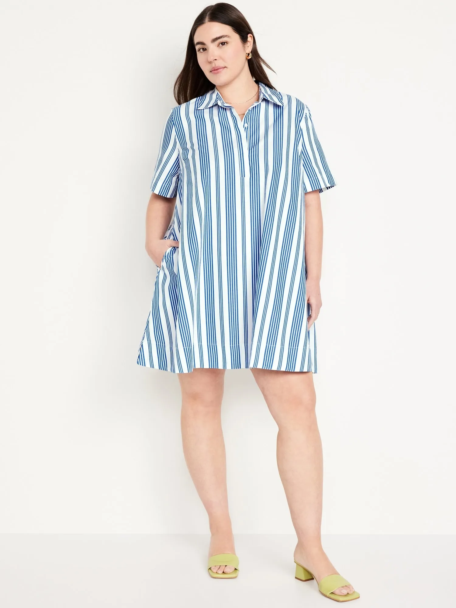Mini Shirt Dress for Women