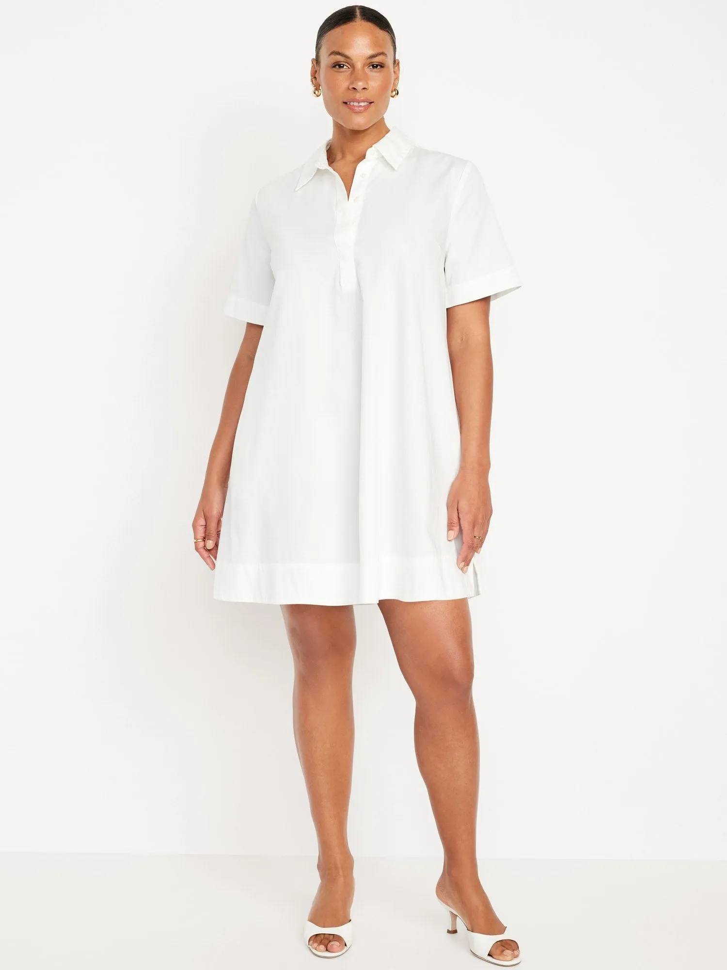 Mini Shirt Dress for Women
