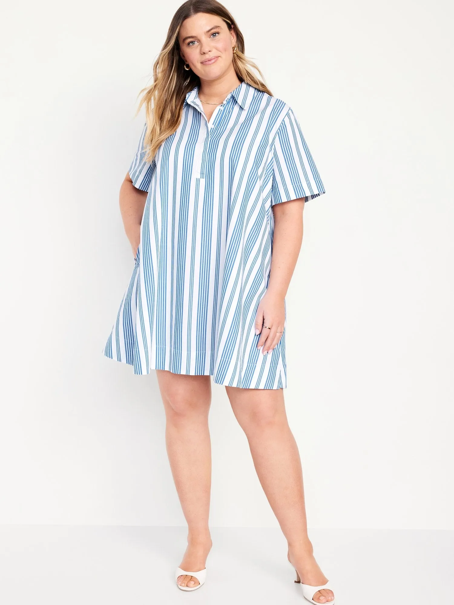 Mini Shirt Dress for Women