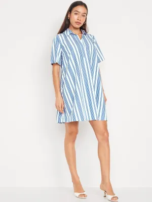 Mini Shirt Dress for Women