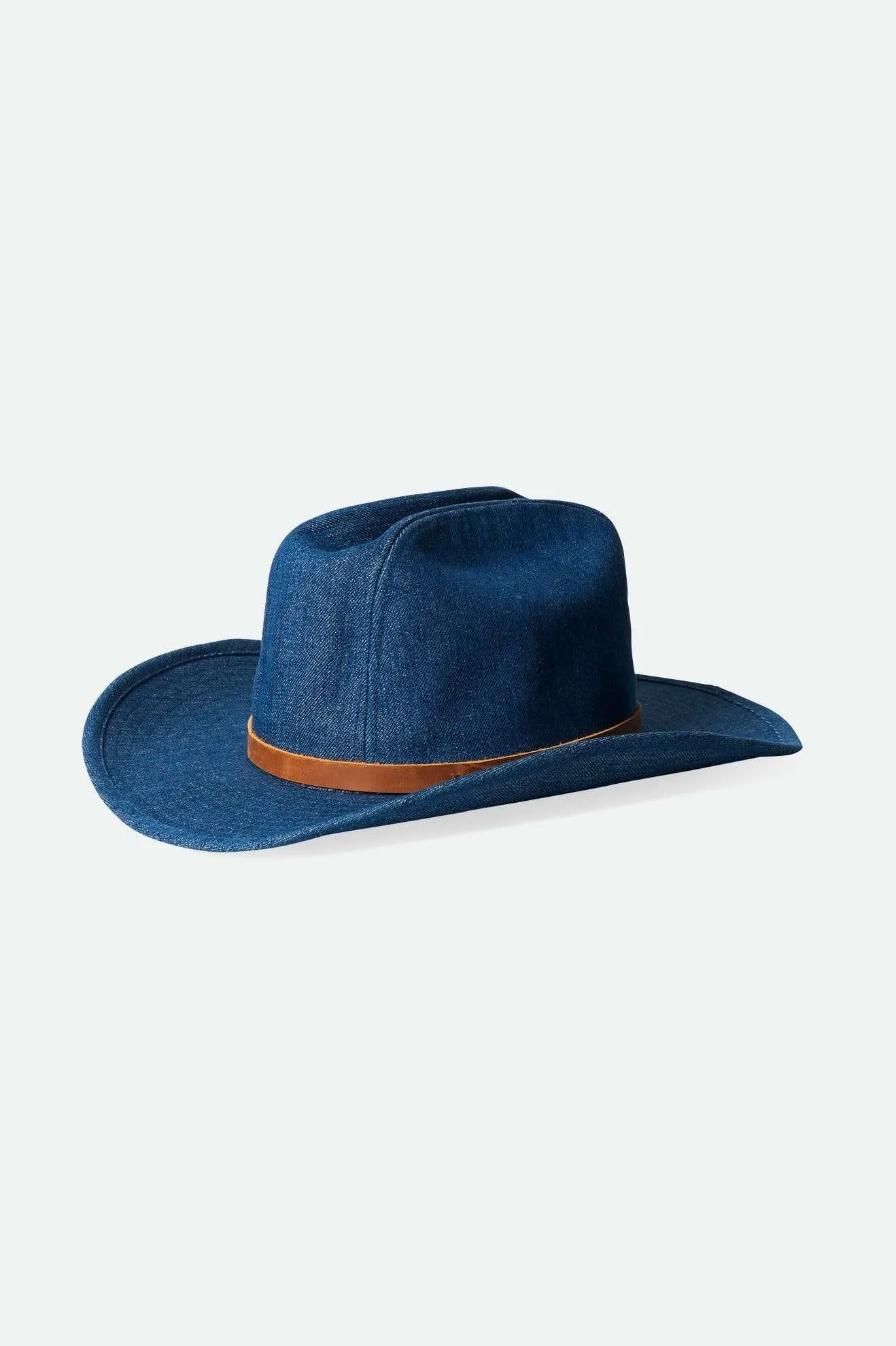Range 70's Cowboy Hat - Denim Brixton