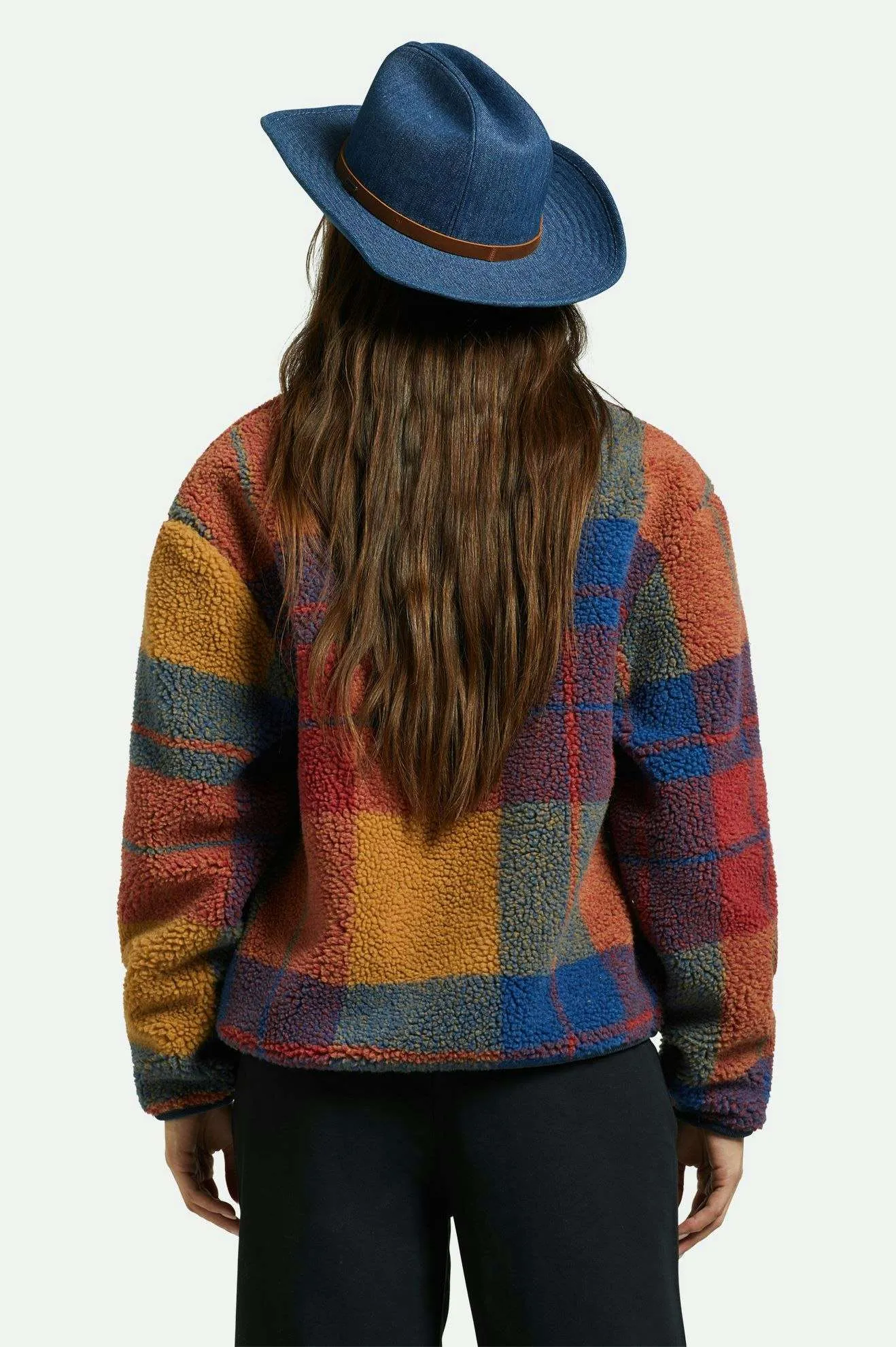 Range 70's Cowboy Hat - Denim Brixton