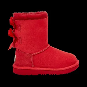 Red Bailey Bow Toddler Winter Boots