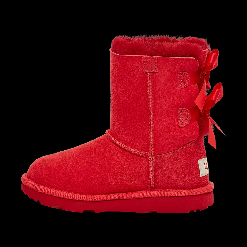 Red Bailey Bow Toddler Winter Boots