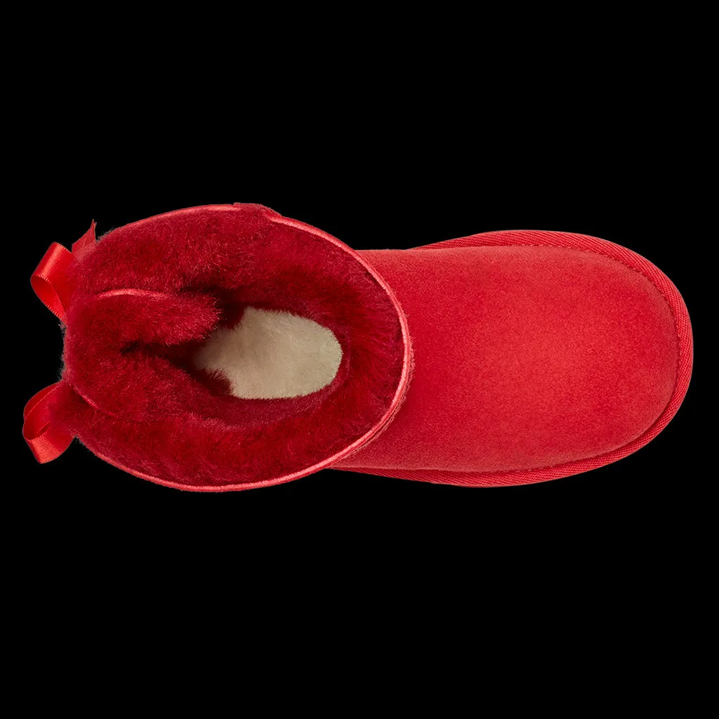 Red Bailey Bow Winter Boots